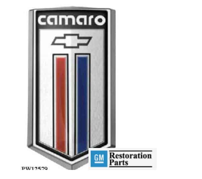 80-81 Camaro Fuel Door Emblem - Berlinetta